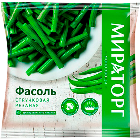 "МИРАТОРГ" фасоль стручковая резаная